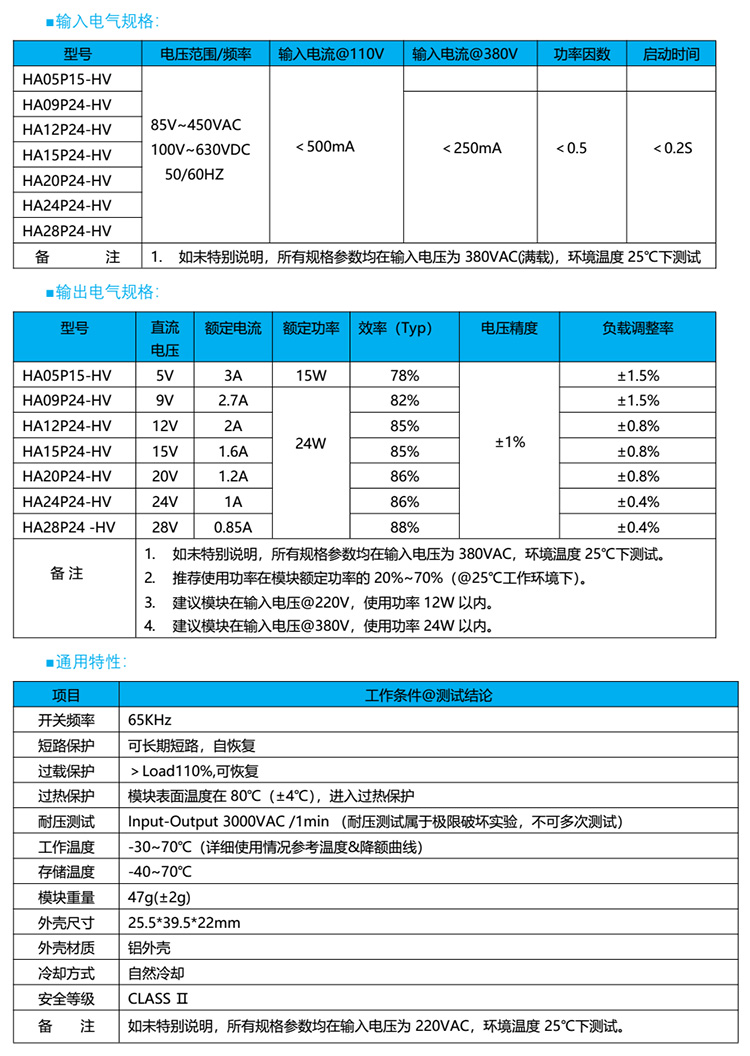 集成电源模块